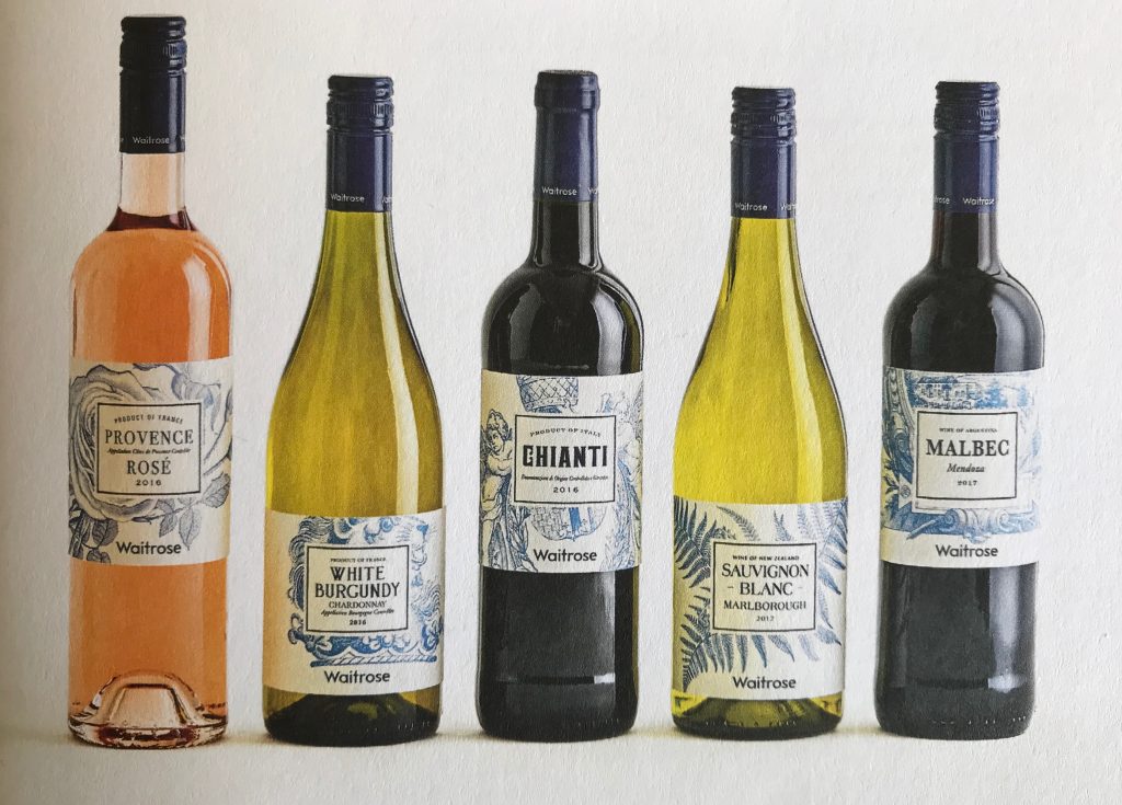 Waitrose Blueprint Wines tasteful drinking // High Living Barnet